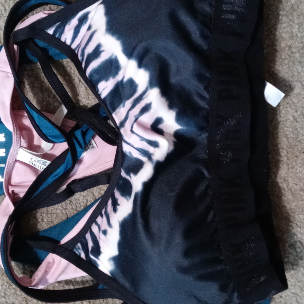 Bnwot/tags pink Victoria's secret ultimate sports bras all sz medium - Picture 9 of 10